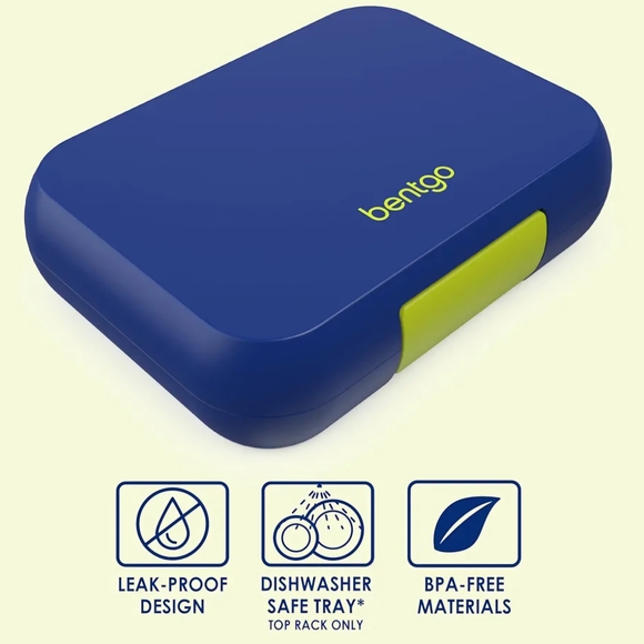 Bentgo Blue and Green Bento Lunch Box - Picture 9 of 9